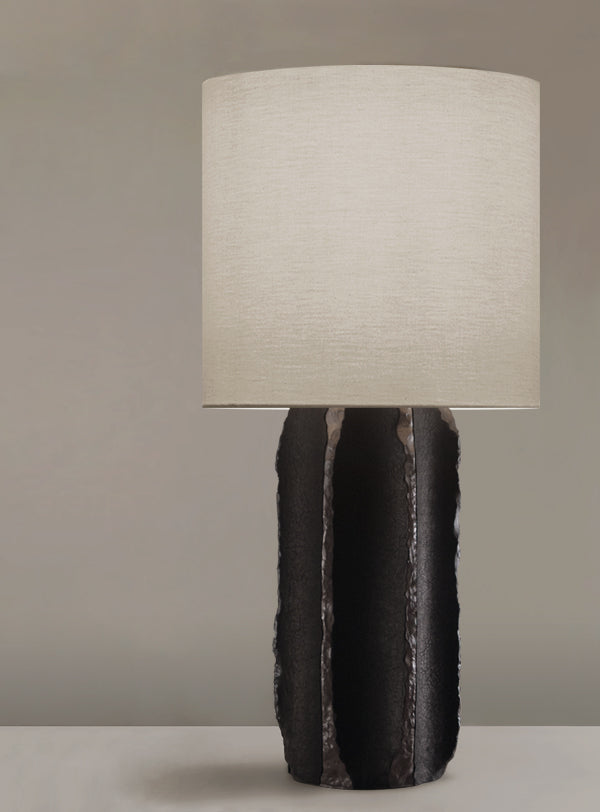 Leather Table Lamp