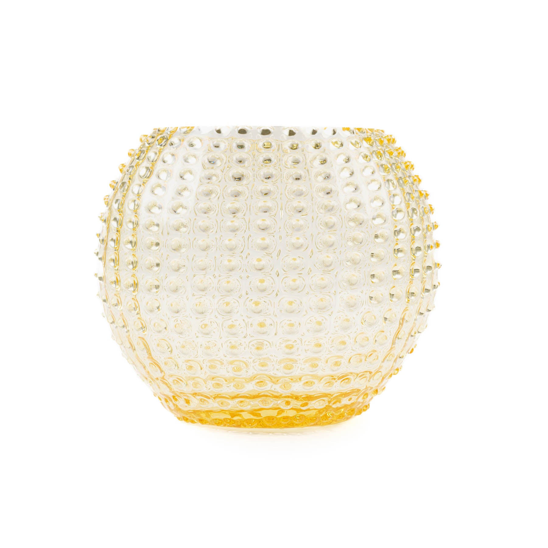 10" Round Hobnail Blond Bowl