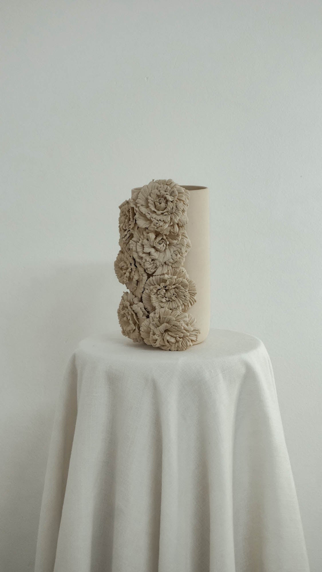 Bunched Flowers Vase