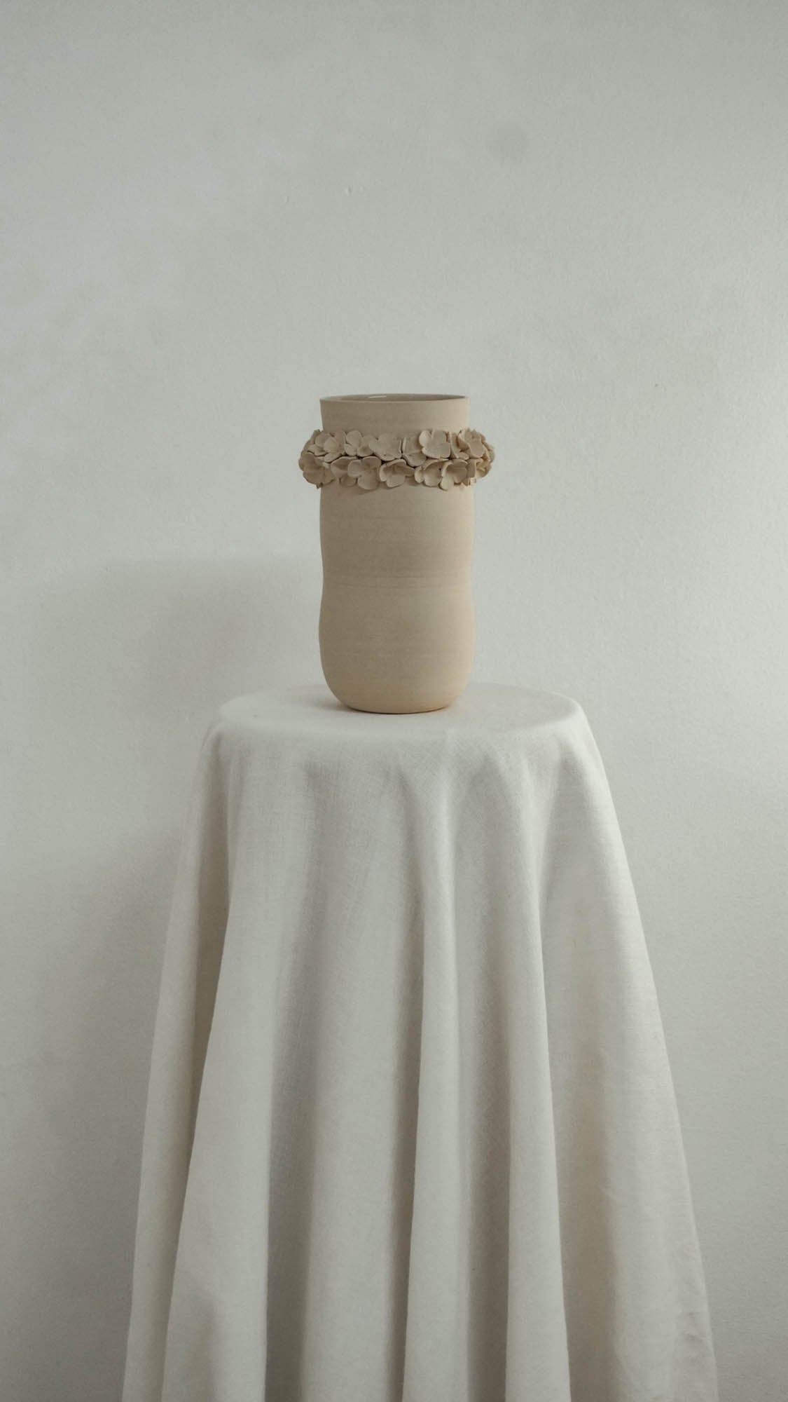 Appliqued Band Vase