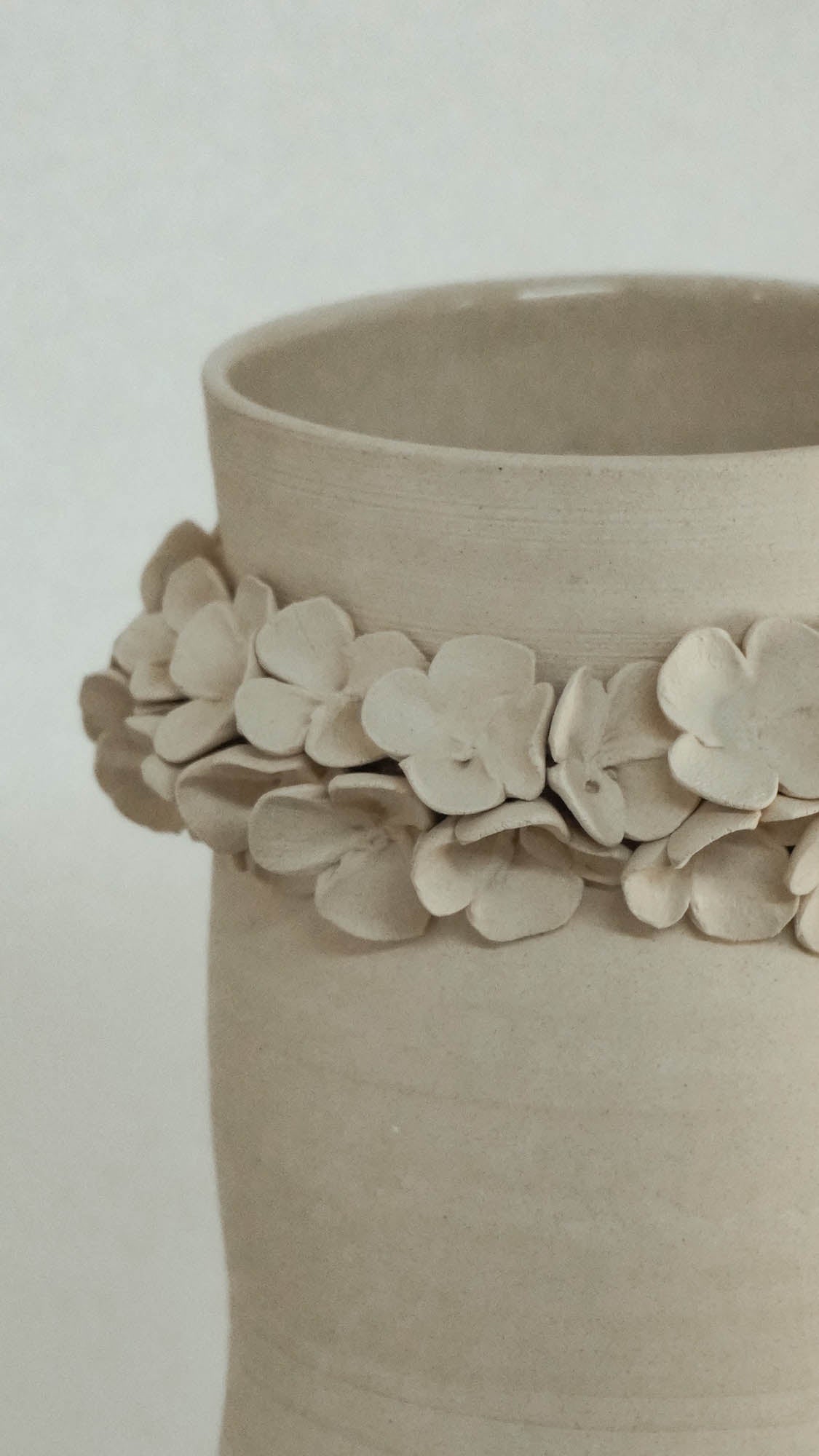 Appliqued Band Vase