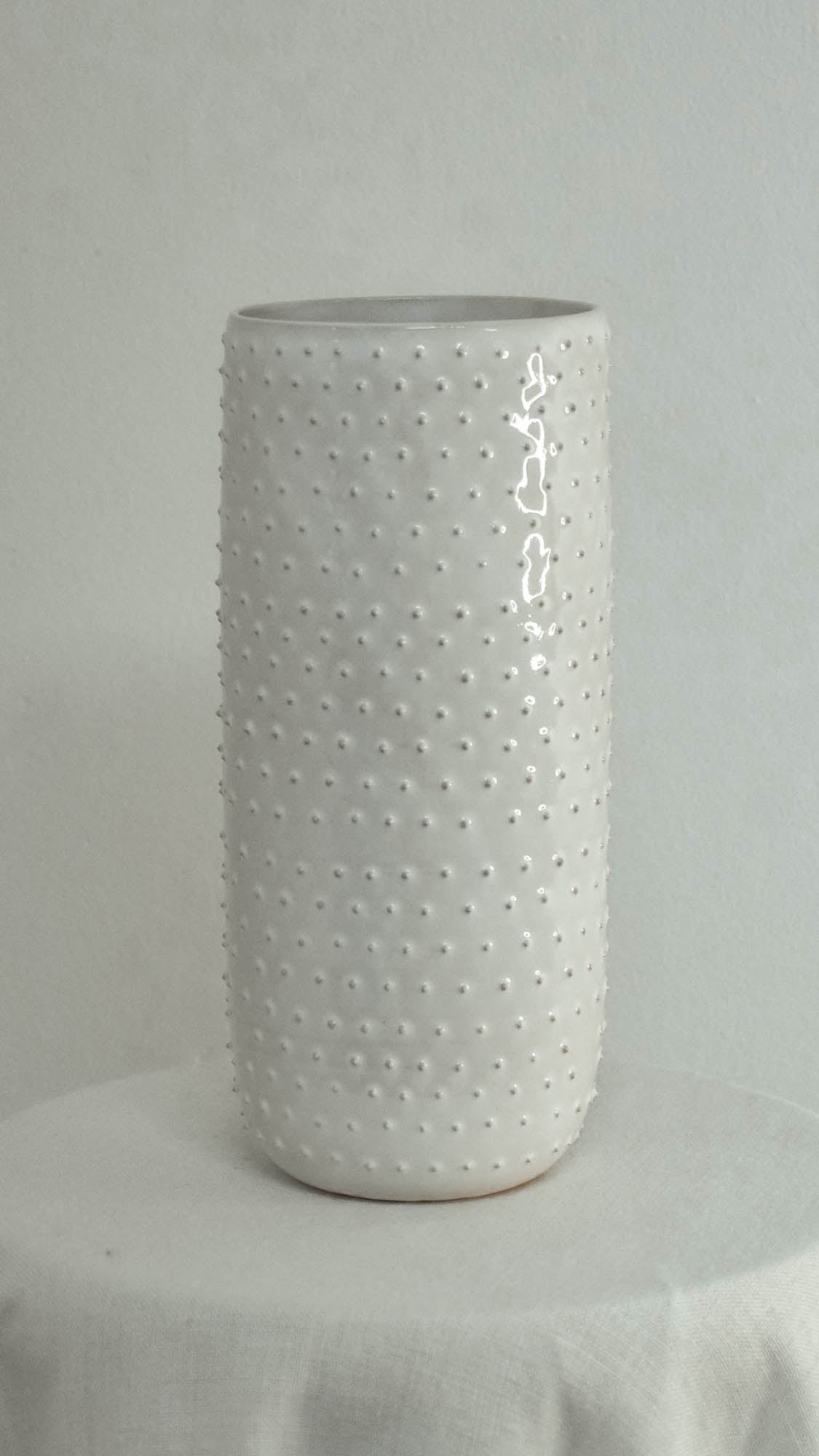 Glazed Dots Vase