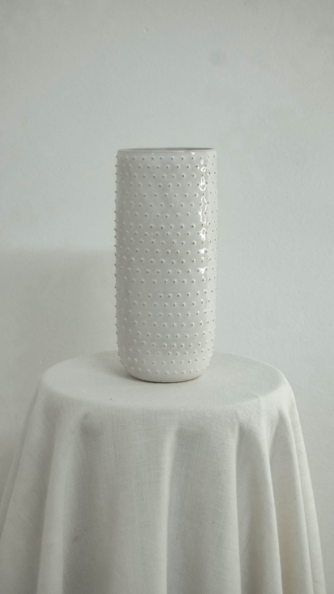 Glazed Dots Vase