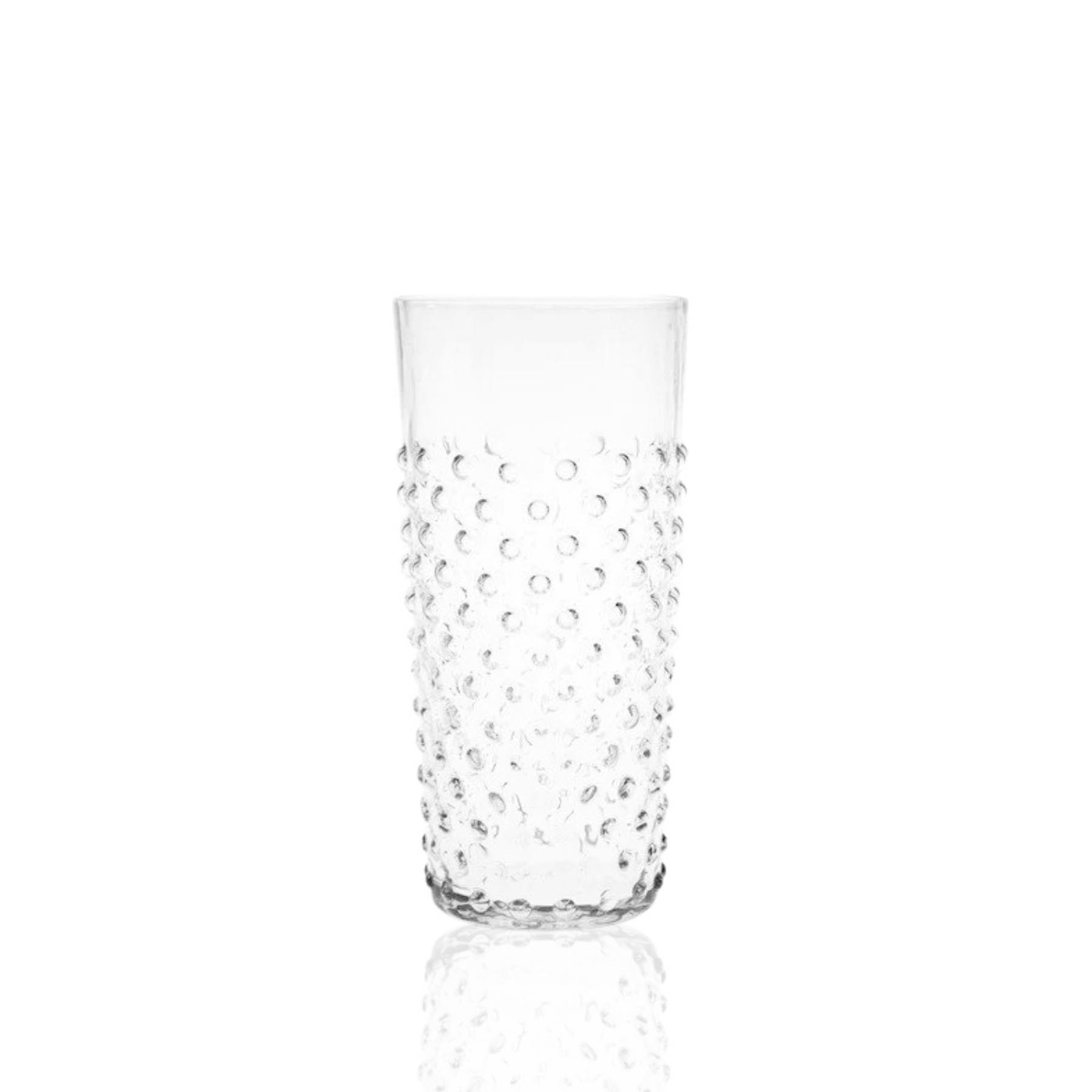 Hobnail Tall Glasses (set of 4)