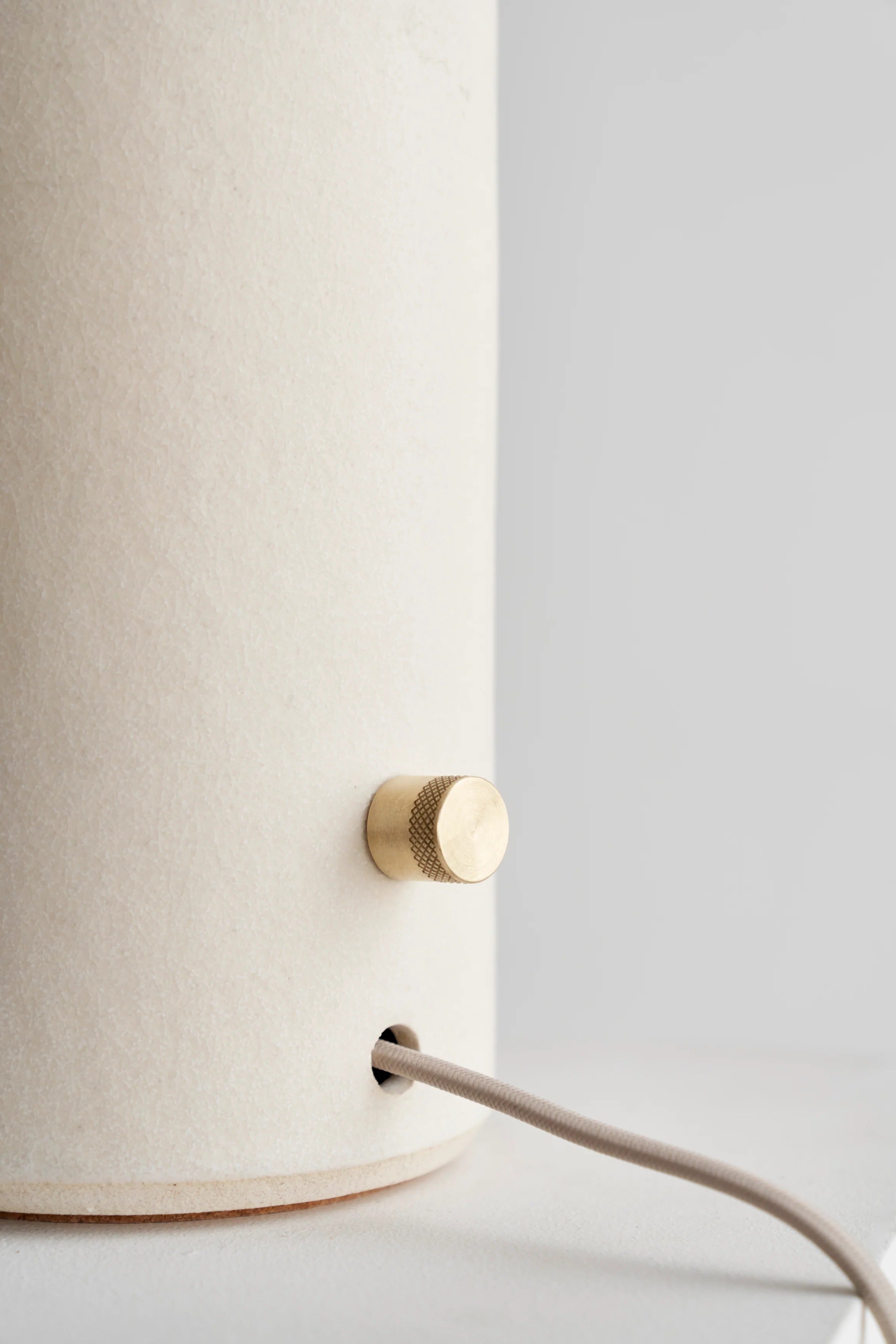 Glazed Tera Lamp