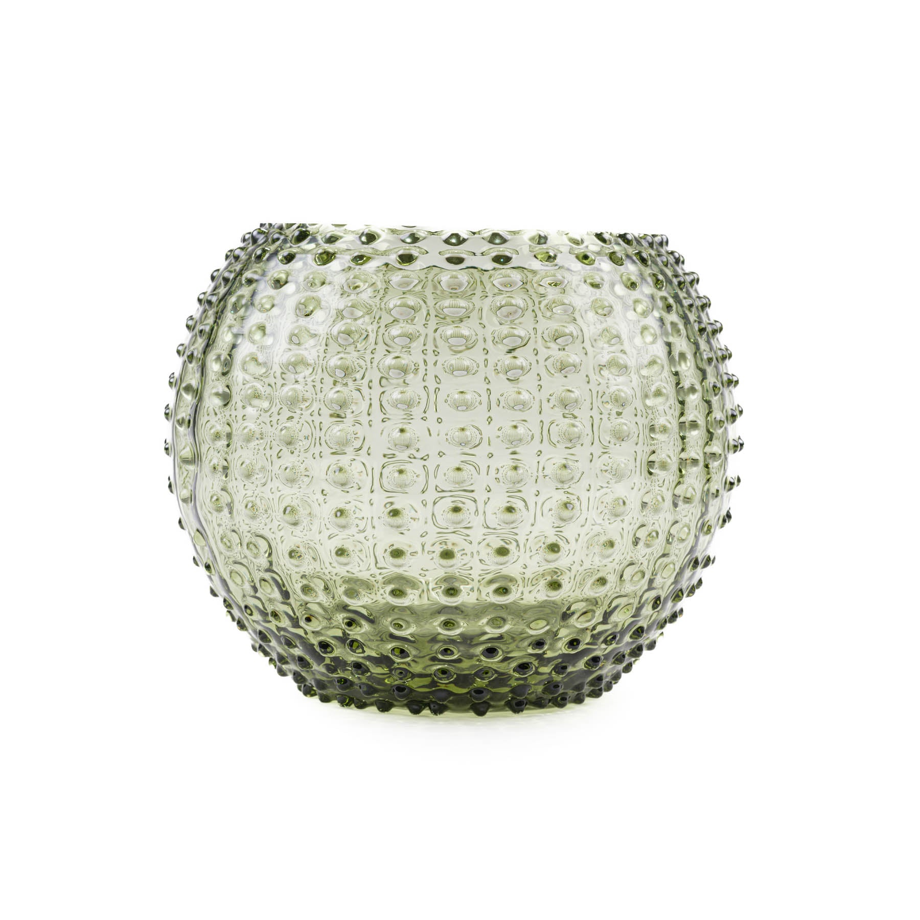 10" Round Hobnail Blond Bowl