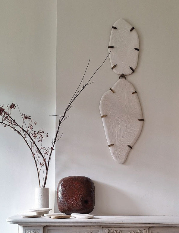 Utopia 30 by Delphine Cordie — handcrafted Wall Art
